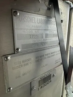 USED URSCHEL 1700
