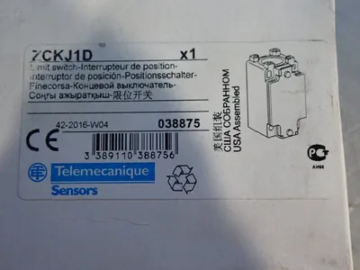 Used TELEMECANIQUE ZCKJ1D Relays & Switches Ohio US | HGR 24 #911943