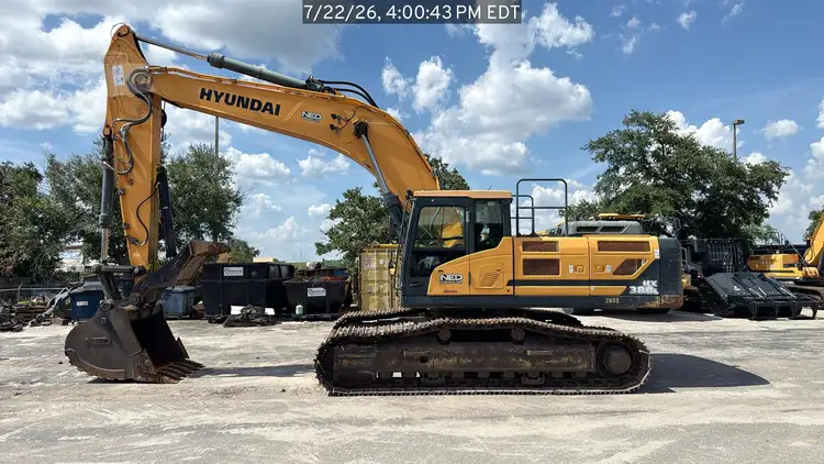 Used 2019 HYUNDAI HX380L Crawler Excavators Florida US | National Equipment Dealers #1422517