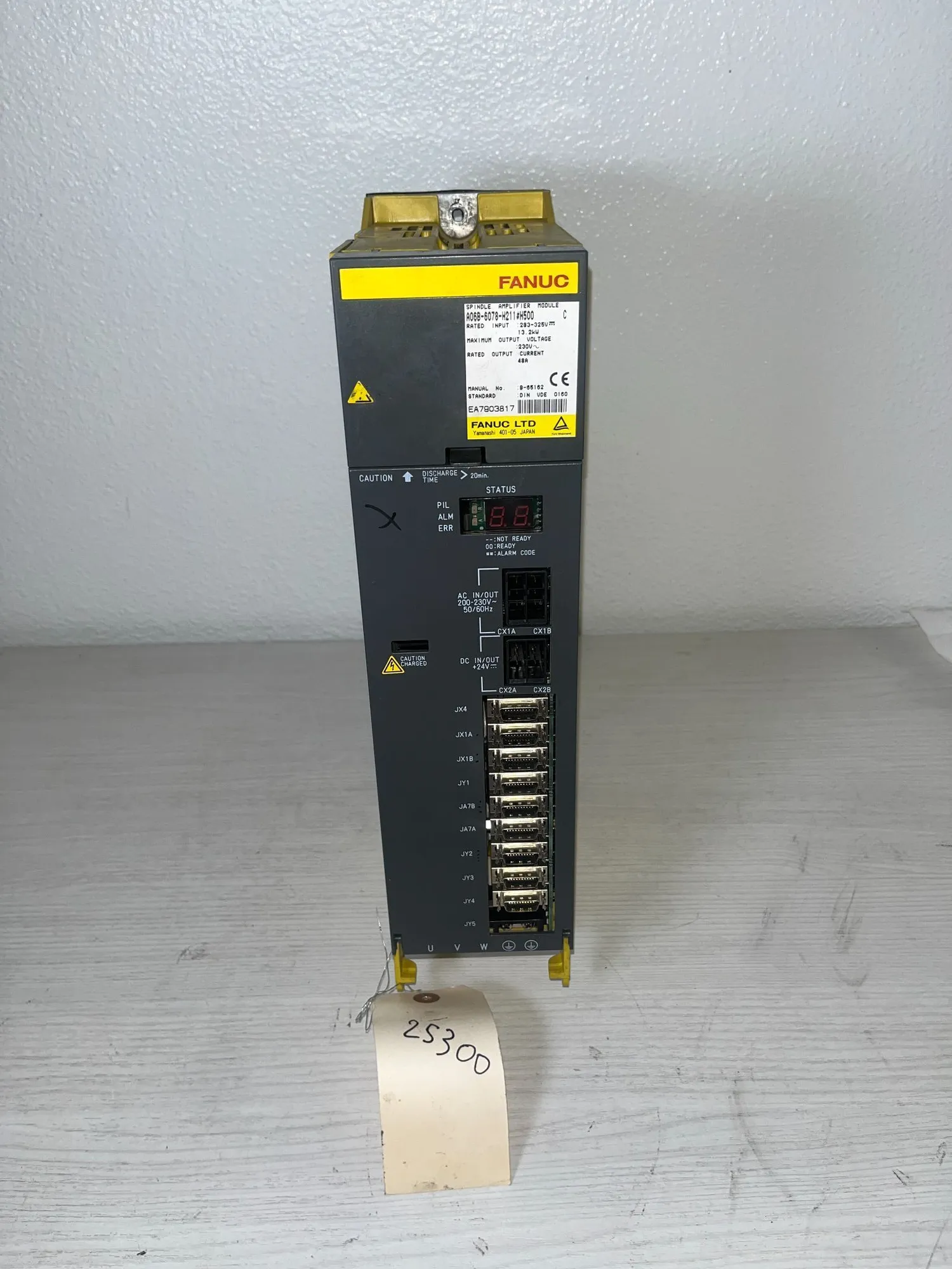 USED FANUC A06B-6078-H211#H500
