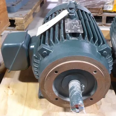 20 HP 256TC Frame Toshiba B0204FLT20SH Electric Motor 575V 1800 RPM E-OK Rebuilt