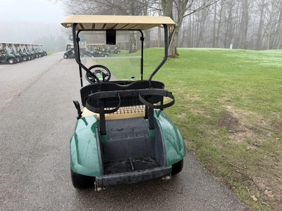 (1) 2017 E-Z-Go golf cart with a Kawasaki gas engine, model 625111G01, does not include Club canopy,...