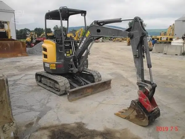Used 2015 VOLVO ECR25D Crawler Excavators - Mini New York US | Beck Equipment #1509343
