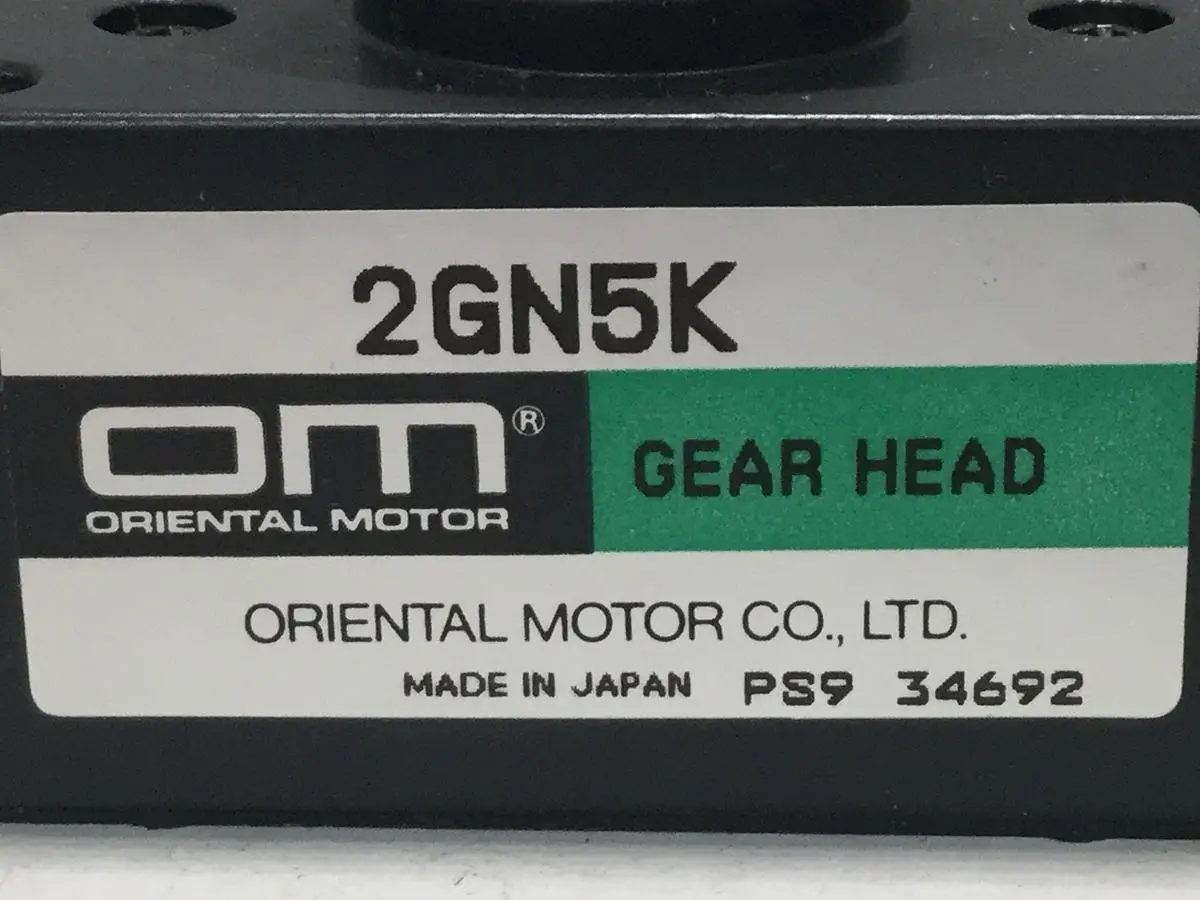 USED ORIENTAL MOTOR 2GN5K