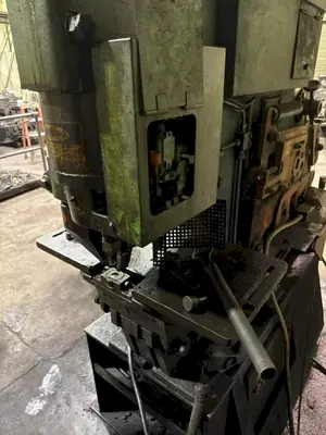 110 TON FICEP HELLER MODEL #UH 1105 HYDRAULIC IRONWORKER: YOBRO #25187
