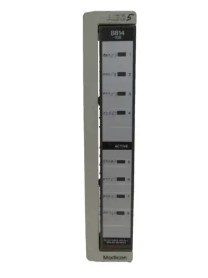 USED MODICON AS-B814-108 OUTPUT MODULE ASB814108