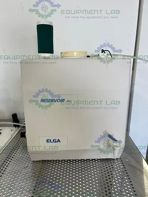 USED ELGA PR015BPM1 PURELAB PRIMA 15 WATER PURIFICATION SYSTEM W/ 25L ELGA LA611 TANK