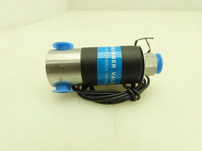 Honeywell Skinner B16DK1050 Solenoid Valve 3-Way NO 125 VDC 50 PSI 1/8" NPT