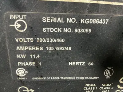 Used MILLER SYNCROWAVE 250 Tig Welders Ohio US | HGR 24 #1404598