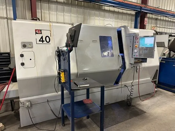 Used 2008 HAAS SL-40 CNC Lathes Alberta CA | Merchant Machine Tools Inc #550817