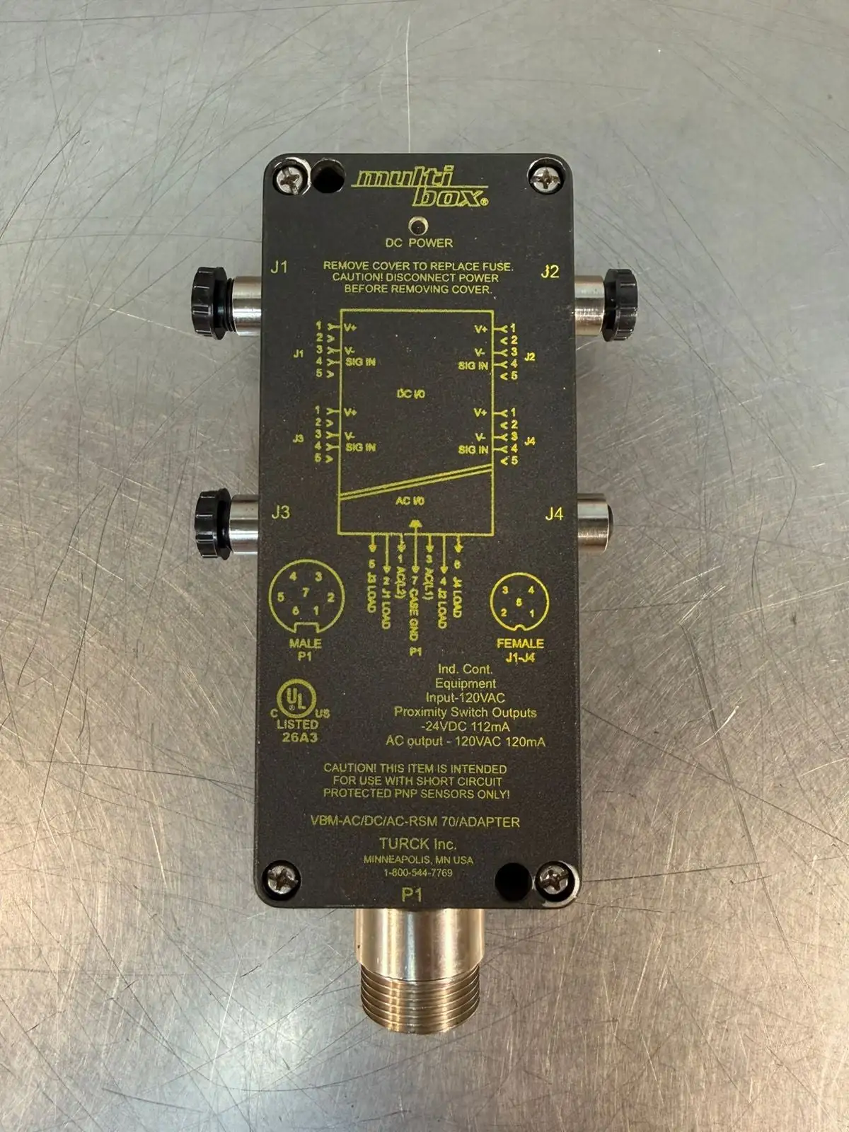 Turck Vbm-AC/DC/AC-RSM 70/Adapter Box (3.1.2)
