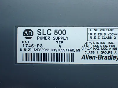 USED ALLENBRADLEY 1746P3