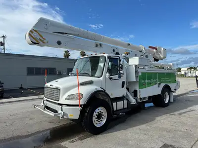 Used 2018 ALTEC AA55E MH Bucket (boom) trucks Florida US | Truck and Van Outlet #1509192