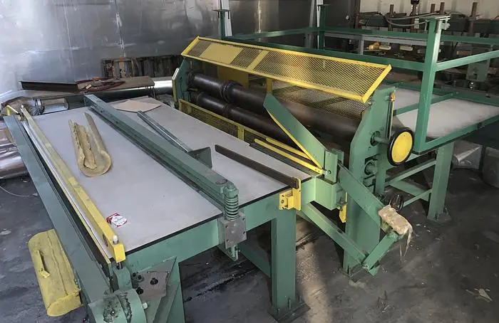 Used RJE SHEAR-SLITTER BOX MAKING MACHINE Slitters & Slitting Lines | Pruitt Machinery #716171