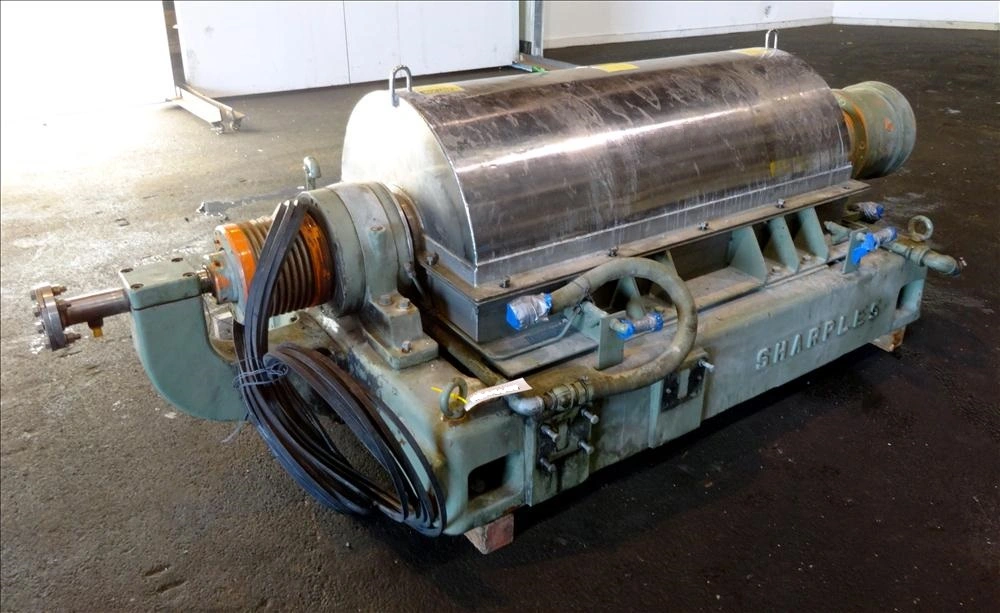 (2) Sharples PM-40,000 (P4600) Super-D-Canter centrifuges, 316SS.