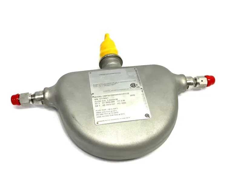 Used EMERSON MICRO MOTION ELITE CORIOLIS METER, MASS FLOW SENSOR Flowmeters | Maverick Industrial Sales #1101916