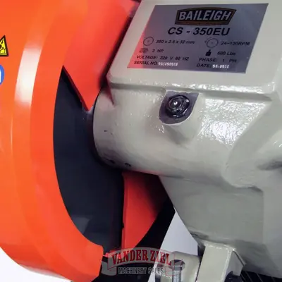 New | in-Stock BAILEIGH CS-350EU Circular Cold Saws Michigan US | Vander Ziel Machinery Sales #482377