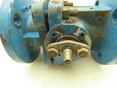 Flowserve AKH3 Atomac 1.5" Flanged Chemical Ball Valve 2Pc PFA Teflon Lined