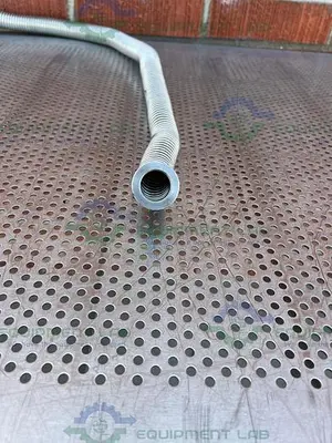 Stainless Steel  Bellows Flexible Vacuum Hose 41" w/ KF25 Fitting