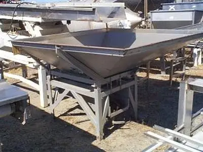 Feeder, Reciprocating, Plate Type, 7" X 27", S/st, 1/3 HP, #S328643