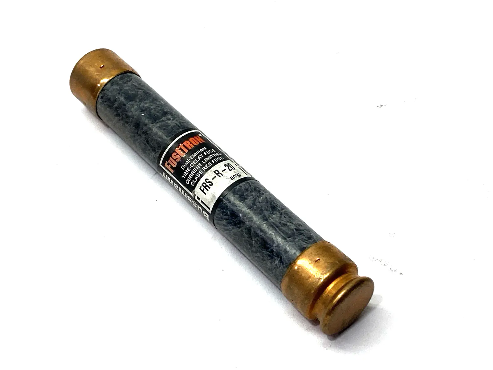 USED FUSETRON TIME-DELAY CURRENT LIMITING FUSE CLASS RK5 600V 20A SHELFWARE