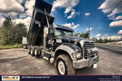 Used 2012 MACK GRANITE GU713 Dump trucks Pennsylvania US | Proxy Equipment #1378120