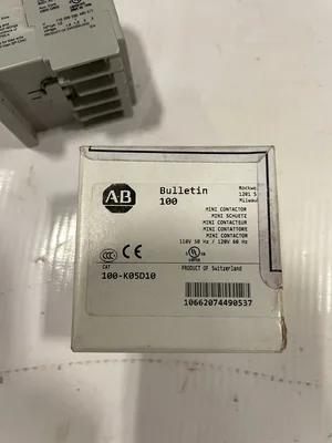 Allen-Bradley 100-K05D10 Mini IEC Contactor 110/120V -NIB
