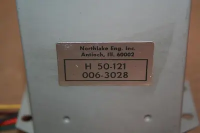 USED NORTHLAKE ENGINEERING H50-121     006-3028