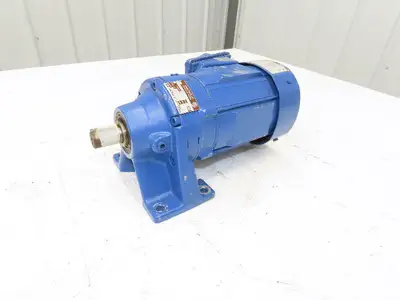 Sumitomo SM Cyclo CNHM03-6075YC-15:1 Gearmotor 1/3Hp 230/460V 3PH 117rpm F63M
