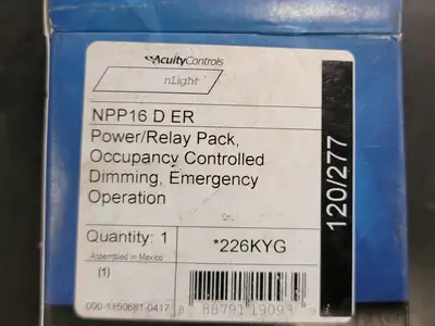 NEW ACUITYBRANDS NPP16 ER