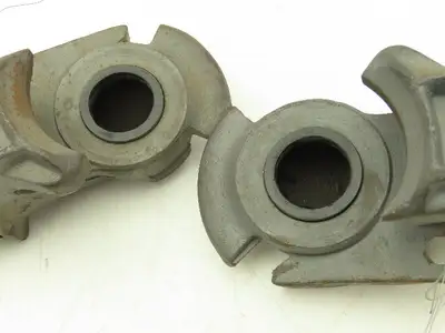 HBD FULFLO Pneumatic Air Brake Train Hose Line 1-1/4" NPT Quick Disconnect Set