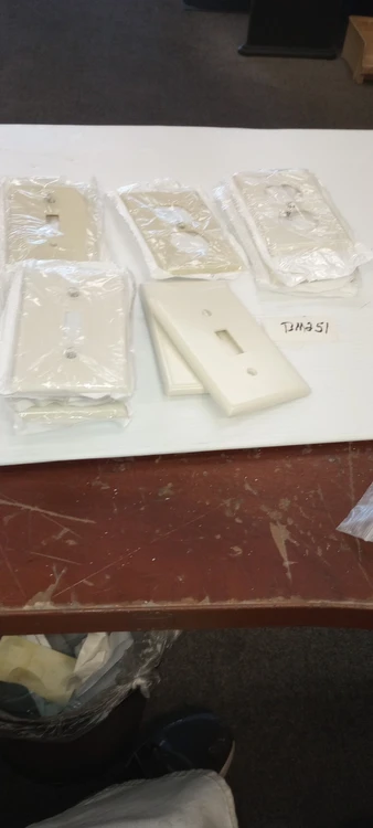 New | in-Stock Leviton 56-78003-T  MISC ALMOND COLORED ELECT WALL OUTLET COVERS Misc Electrical & Power Parts Arizona US | ASSET CONVERSION SPECIALISTS, INC. #1319463