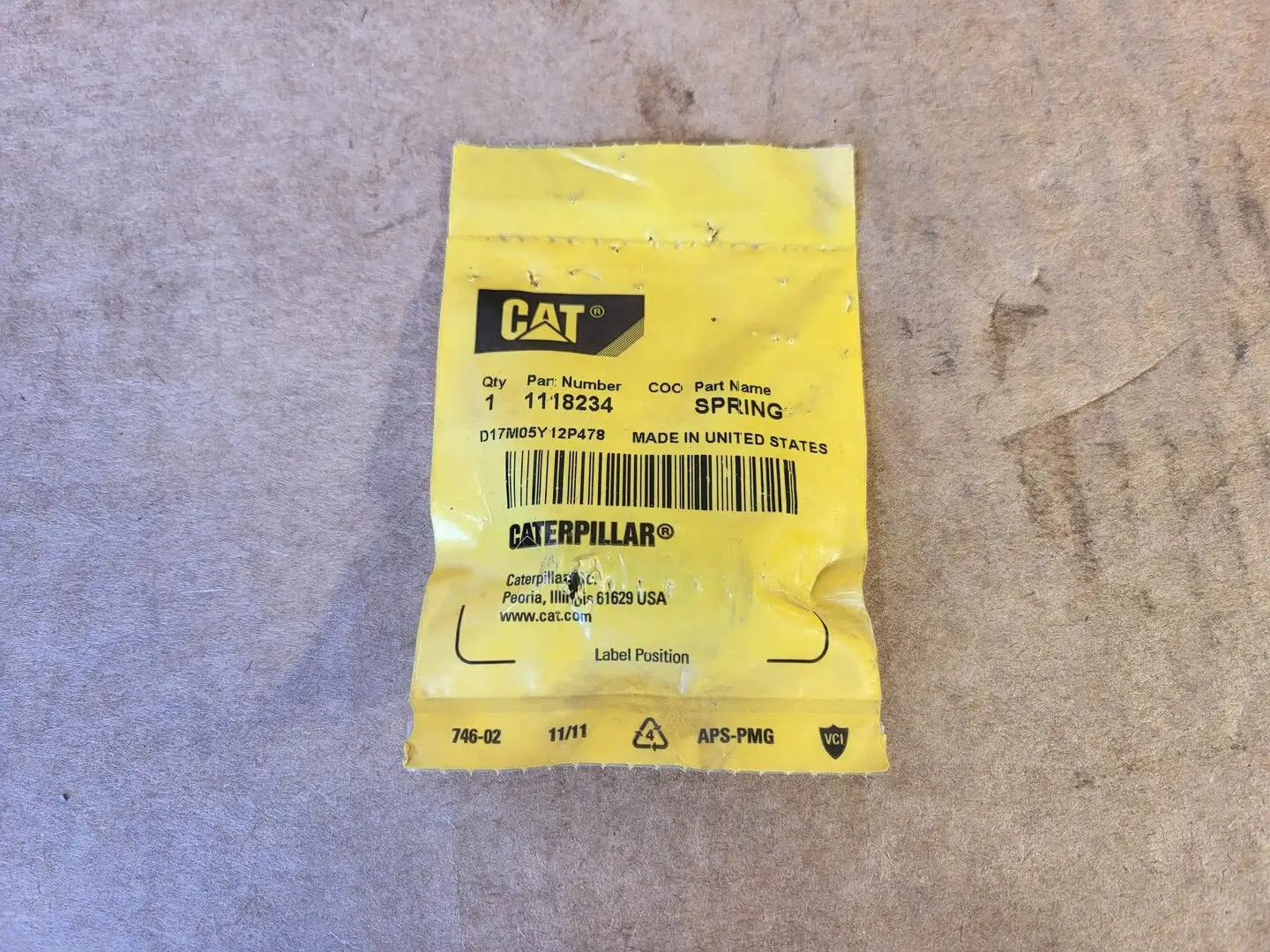 NEW CATERPILLAR 1118234