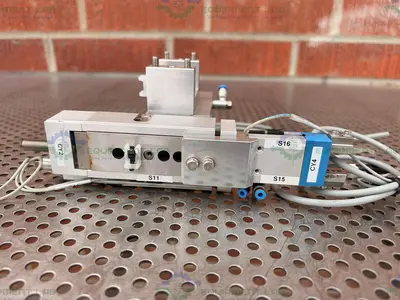 Used FESTO DGSL-10-30-P1A COMPACT DOUBLE ACTING PNEUMATIC SLIDE ACTUATOR Electronics & Components California US | Equipment Lab #1466102