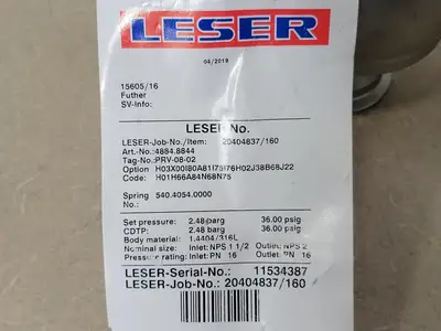 NEW LESER 4884.8844