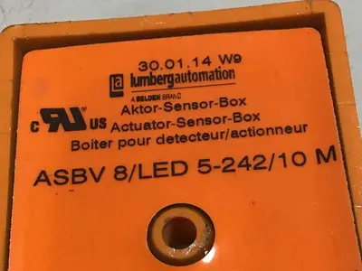 USED LUMBERG ASBV8/LED 5-242/10M
