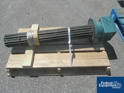 USED Pfaudler 100 Gal Pfaudler Reactor, Nickel 200, 100/35#