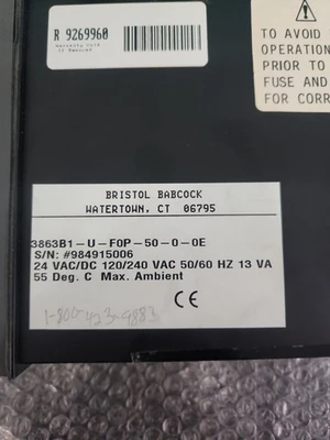 USED Bristol Babcock 3863B1-U-FOP-50-0-OE