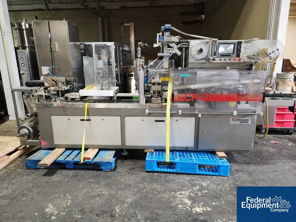 USED Klockner Klockner Medipak blister packing machine< model CP-2L