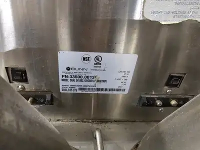 Used Bunn Wholesale lot of 4 Used Bunn 33500 Commercial Dual Soft Heat Coffee Brewers 220V JS Coffee Equipment Illinois US | Falcon Restaurant Supply #1375767