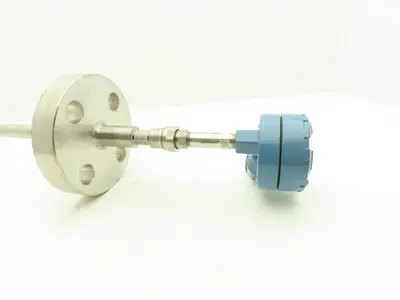 Rosemount 0068P21C30A115F16XA 68 RTD Temperature Sensor 1.5" Flanged 11.5" Probe