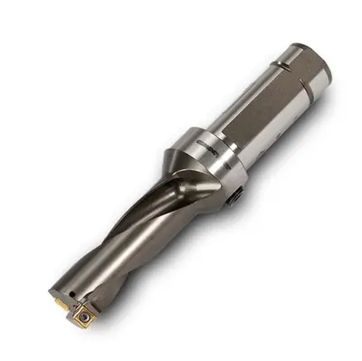 Ingersoll 2"  5XD Coolant Thru Indexable Drill 1.5" Shank QR0508254N7R02 (LOC2096A)
