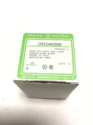General Electric CR104D522 Oiltight Indicator Light