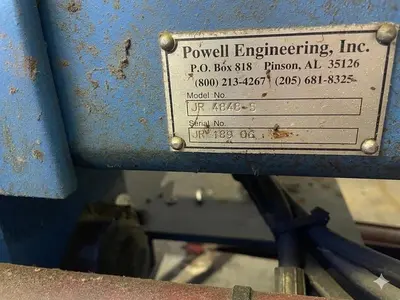Used 2006 POWELL JR. 4848-S Winding and Unwinding Pennsylvania US | Global Equipment International, LLC #1324107