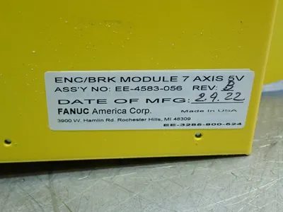 New | in-Stock FANUC EE4583056 Robot Parts Ohio US | HGR 24 #1064879