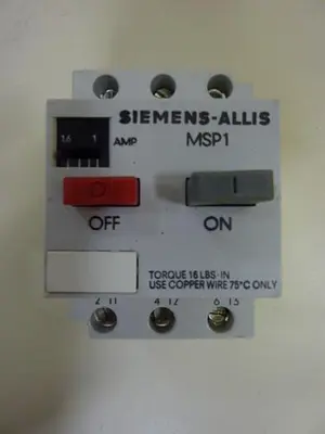 USED SIEMENS MSP1 0FA11
