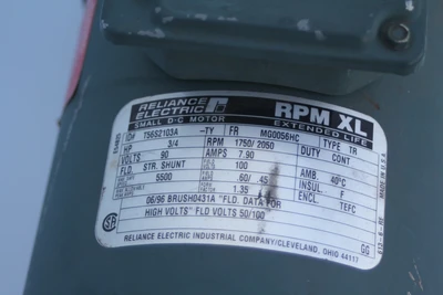 Used Reliance Electric T56S2103A Estate & Personal Property California US | Davliegogo LLC #1728971