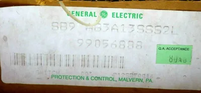 NEW SEALED GENERAL ELECTRIC SB9 AB3A13SSS2L CAM SWITCH SB9AB3A13SSS2L