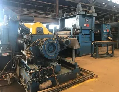 72" x .500" x 80,000 Lb. Cut to Length Line (Used)