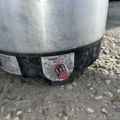 10 L Aluminium Autoclave, Electric